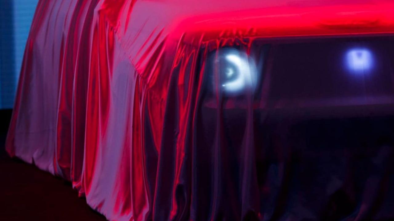 car under sheet