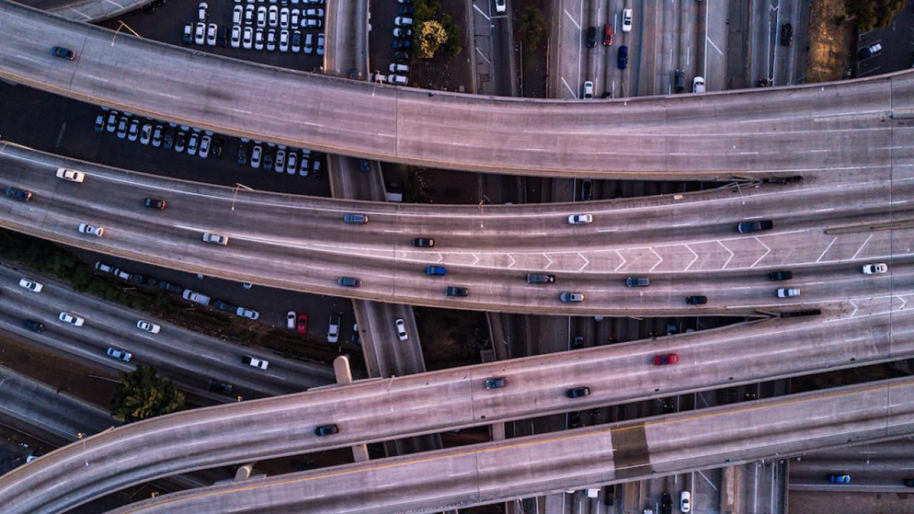 Freeway overpasses