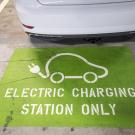 electric charging station parking sign image