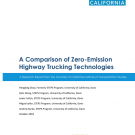 zero-emission highway trucking