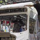 BVD bus factory worker