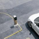 car charging at EV charger