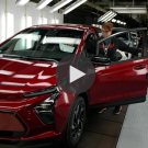 EV car in production